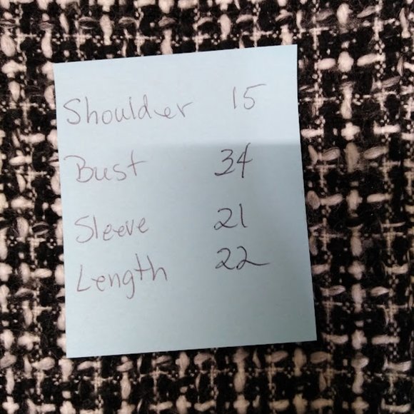 Karen Scott Tweed Suit Blazer Size‎ 4P - Picture 11 of 11